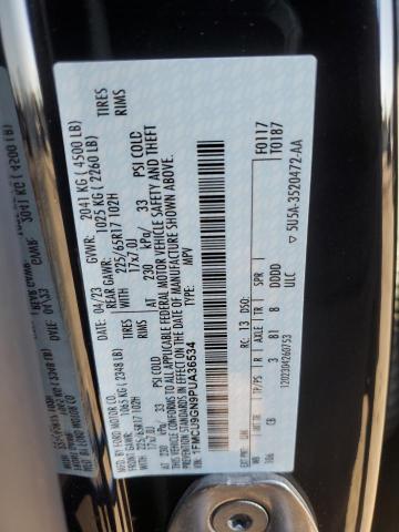 2023 FORD ESCAPE ACT 1FMCU9GN9PUA36534