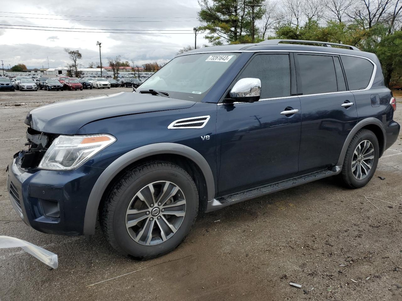 2020 Nissan Armada at KY Lexington Copart lot 73261643