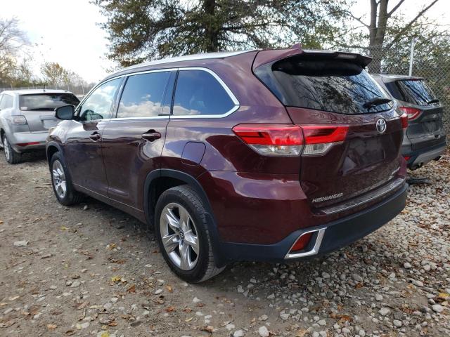 5TDDZRFH7JS855530 | 2018 TOYOTA HIGHLANDER