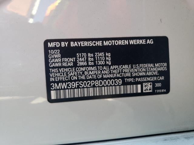 3MW39FS02P8D00039 BMW 330xe