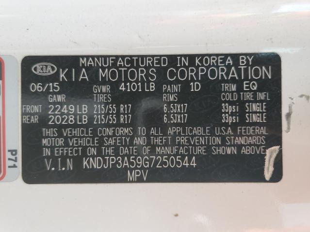 KNDJP3A59G7250544 KIA SOUL +