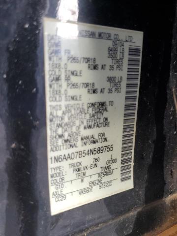 2017 NISSAN TITAN LE C 1N6AA07B54N589755