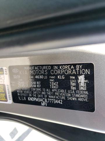 KNDPM3AC3L7773442 2020 Kia Sportage Lx