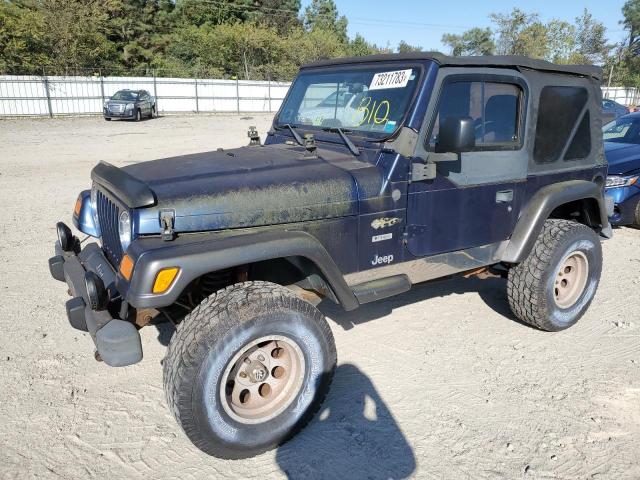 Lot #2341708611 2004 JEEP WRANGLER X salvage car