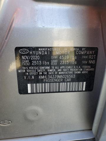 KMHL34JJ9MA026563 | 2021 HYUNDAI SONATA HYB