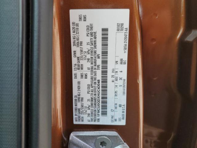 1FMCU0GDXHUC43048 | 2017 FORD ESCAPE SE