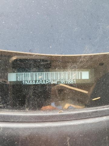 1N4AA6AP5HC367881 Nissan Maxima 3.5s