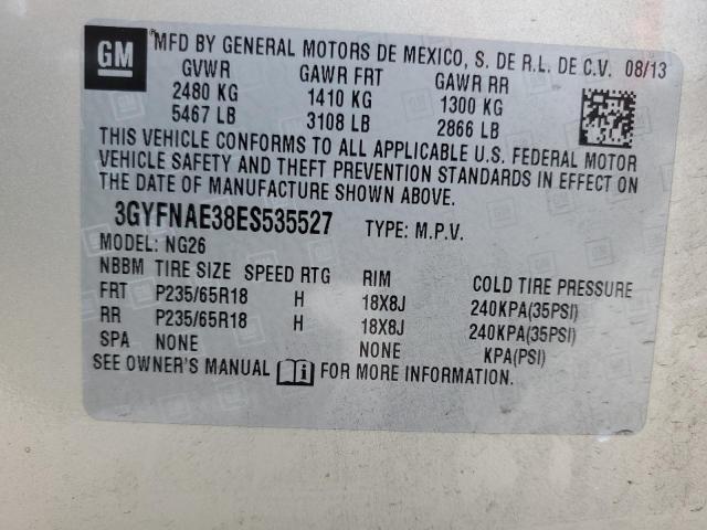 3GYFNAE38ES535527 Cadillac SRX