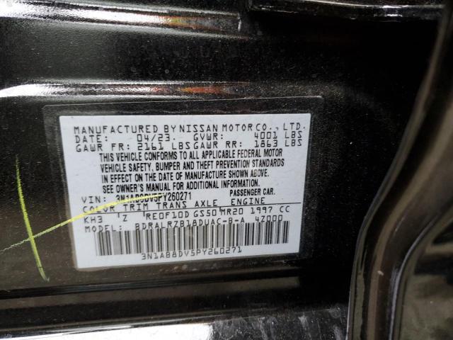 2023 NISSAN SENTRA SR - 3N1AB8DV5PY260271