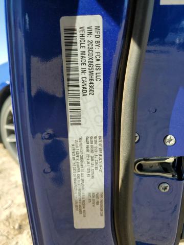 2021 DODGE CHARGER SX - 2C3CDXBG5MH643602