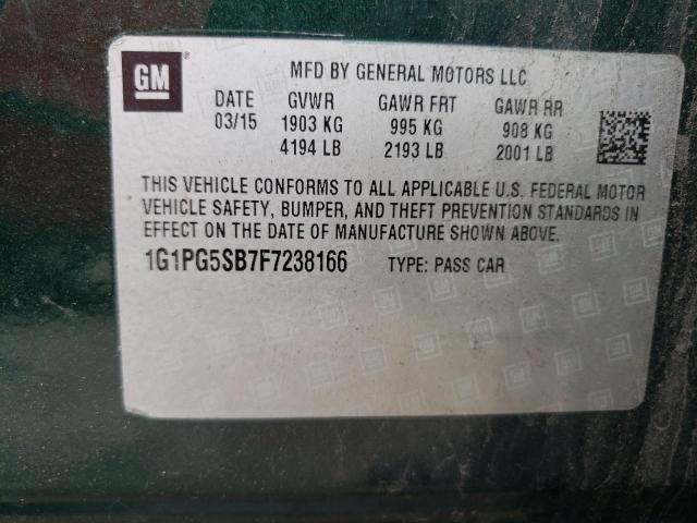 2015 CHEVROLET CRUZE LTZ - 1G1PG5SB7F7238166