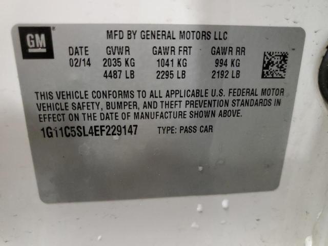 1G11C5SL4EF229147 Chevrolet MALIBU 1LT