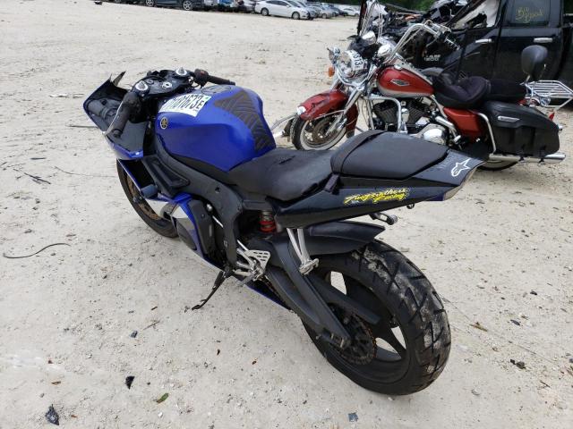 2005 YAMAHA YZFR6 L JYARJ06E15A020696