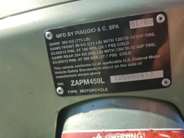 2008 VESPA GTS 250 ZAPM459L185501413