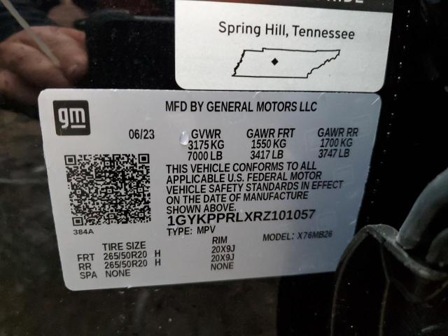 2024 CADILLAC LYRIQ LUXU - 1GYKPPRLXRZ101057