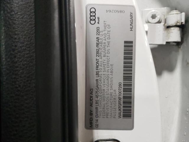 2015 AUDI A3 PRESTIG - WAUKFGFFXF1007260