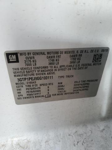 3GTP1PEJ9GG100111 GMC Sierra C1500 Denali
