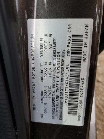 JM1GJ1T5XG1451594 Mazda 6 TOURING