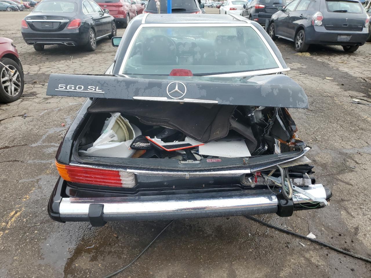 WDBBA48DXGA045907 1986 Mercedes-Benz 560 Sl