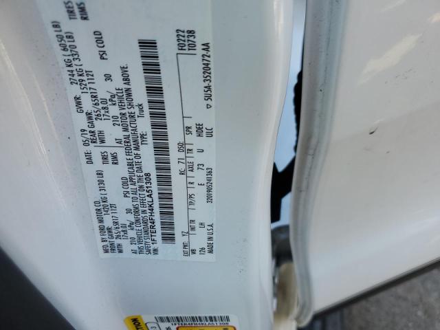 2019 FORD RANGER XL - 1FTER4FH4KLA51308