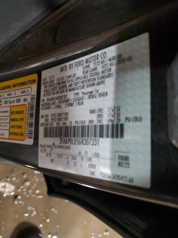 3FA6P0LU5GR307331 Ford Fusion Se Hybrid