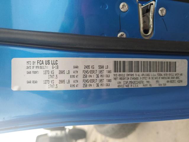 1C4PJMBN2KD249701 Jeep Cherokee Trailhawk