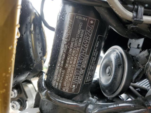 2017 BMW R NINE T WB10J0307HZ698264