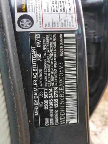 WDDHF5KB2EA900693 Mercedes-Benz E 350