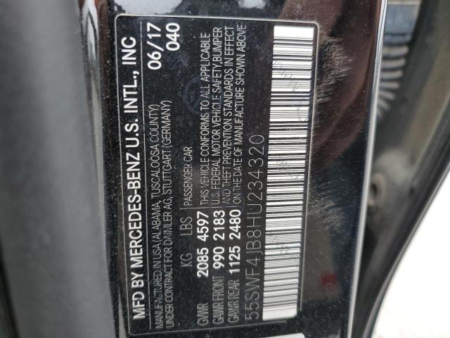 55SWF4JB8HU234320 Mercedes-Benz C 300