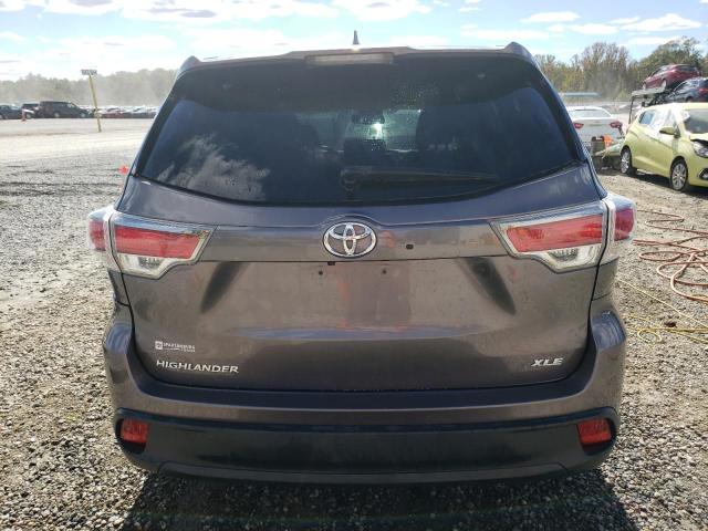 VIN 5TDKKRFH7FS069682 2015 Toyota Highlander, Xle no.6