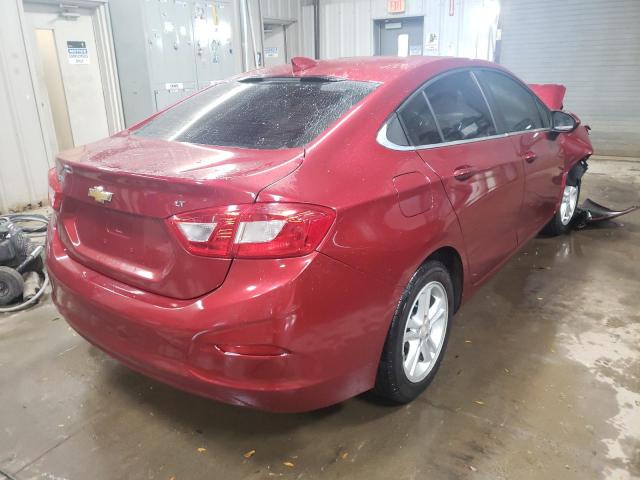  CHEVROLET CRUZE 2017 Червоний