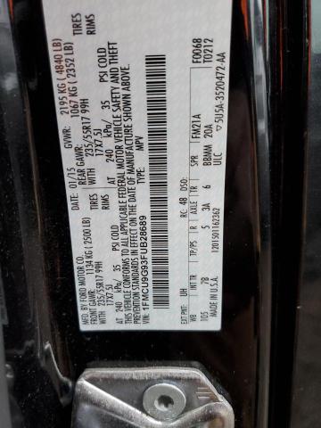 1FMCU9G93FUB28689 Ford ESCAPE SE