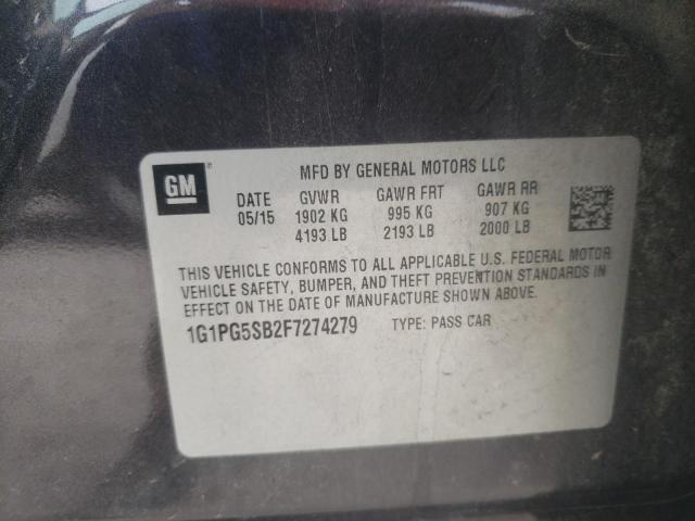 2015 CHEVROLET CRUZE LTZ - 1G1PG5SB2F7274279