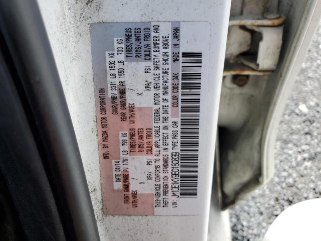 JM1DE1KY9E0180839 Mazda 2 Sport
