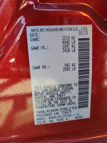 1N4AL4CVXPN396256 Nissan ALTIMA SR