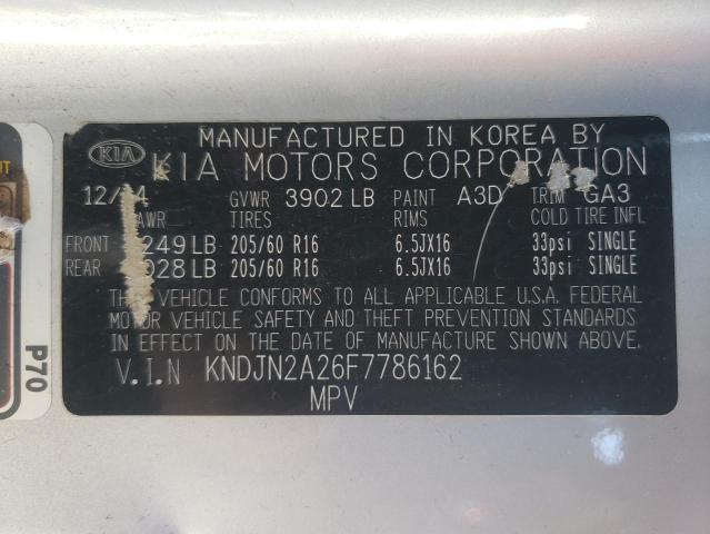 KNDJN2A26F7786162 KIA Soul