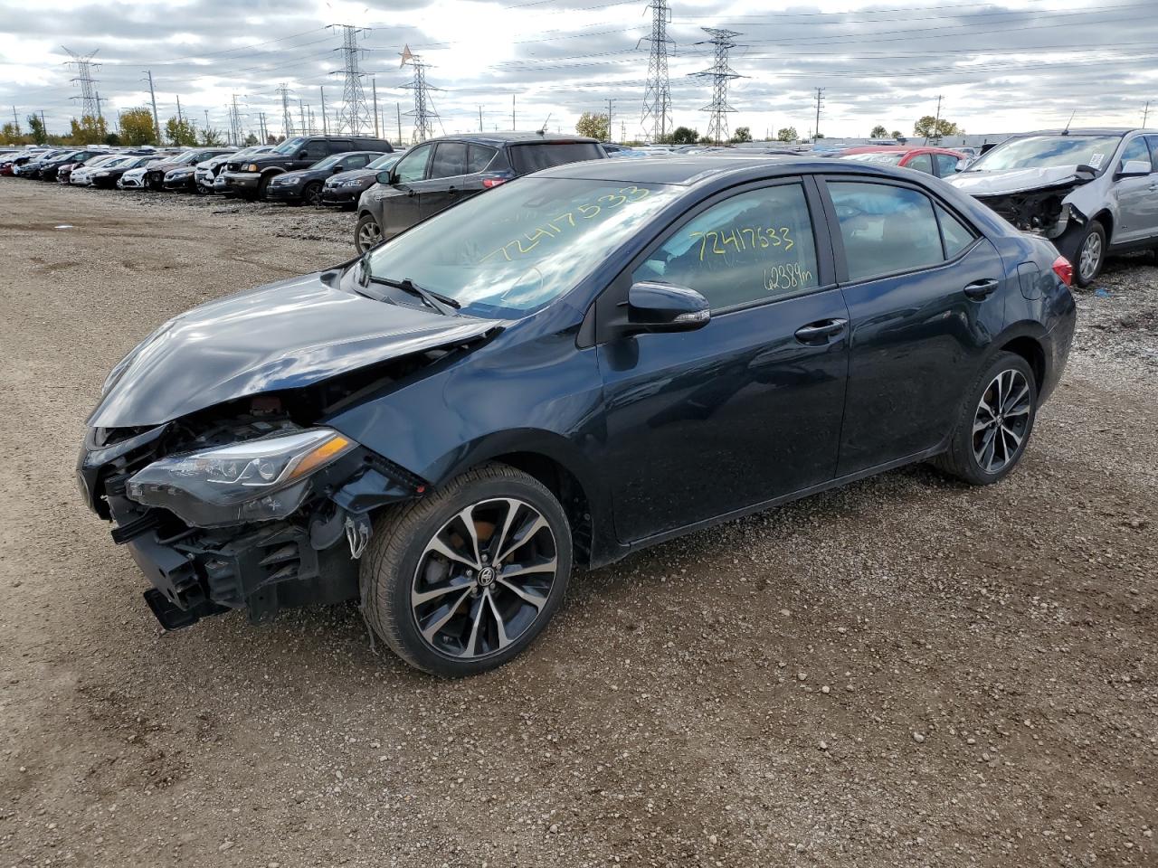 VIN: 2T1BURHE5JC088911 2018 TOYOTA COROLLA