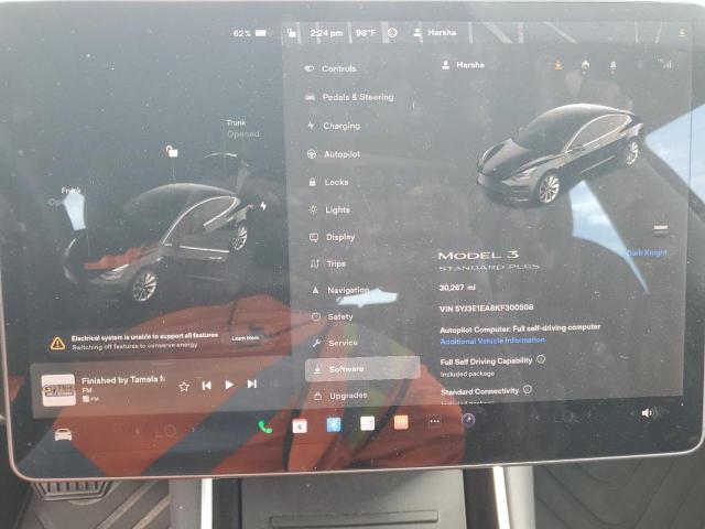 5YJ3E1EA8KF300508 Tesla MODEL 3