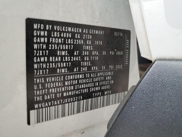 2018 VOLKSWAGEN TIGUAN LIM - WVGAV7AX7JK003215