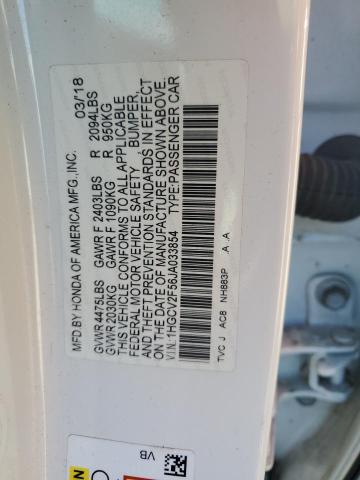 1HGCV2F56JA033854 Honda ACCORD EXL