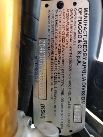 2022 APRILIA RS 660 - ZD4KSUG01NS000671