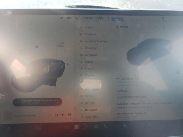 5YJ3E1EB7PF628356 Tesla MODEL 3