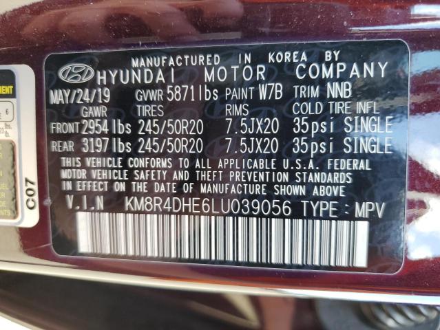 KM8R4DHE6LU039056 Hyundai Palisade S 13