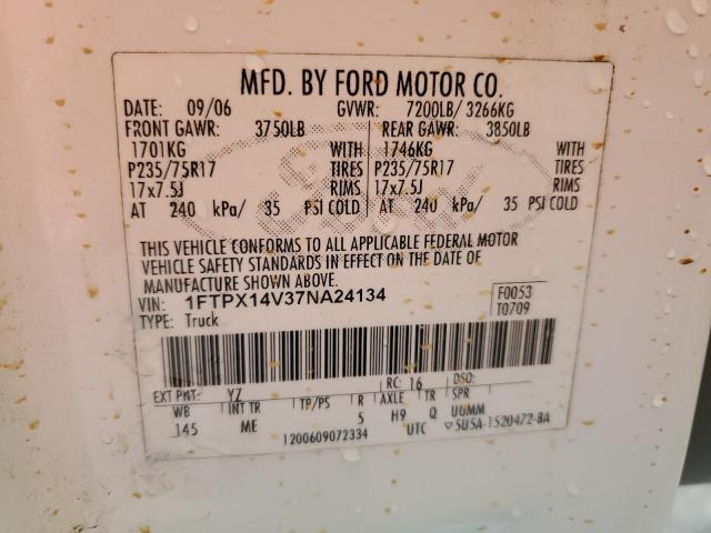 1FTPX14V37NA24134 | 2007 Ford f150