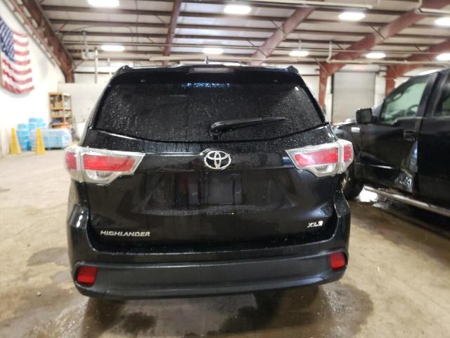 VIN 5TDKKRFH6ES021671 2014 Toyota Highlander, Xle no.6