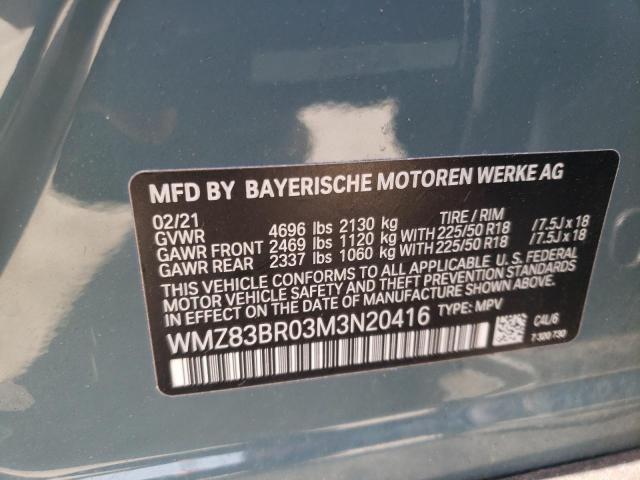 WMZ83BR03M3N20416 Mini Cooper S Countryman All4