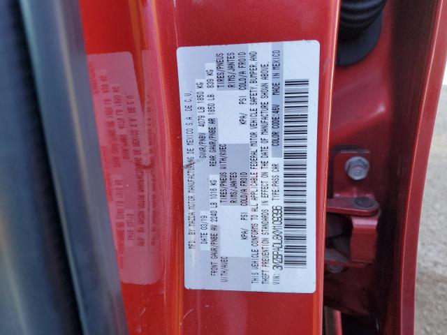 3MZBPADL8KM109396 Mazda 3 PREFERRE 13