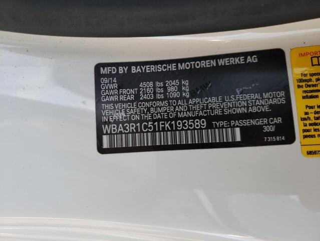 WBA3R1C51FK193589 BMW 435 I