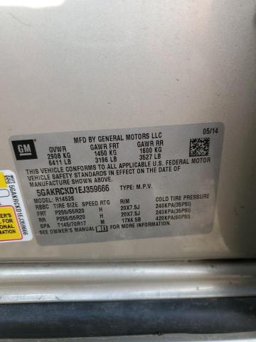 5GAKRCKD1EJ359666 Buick Enclave