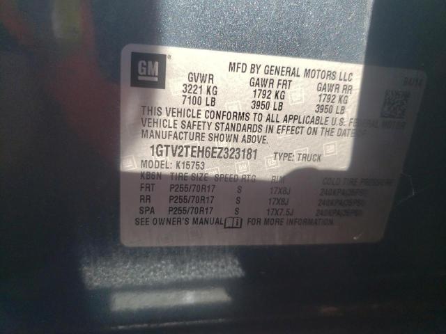 1GTV2TEH6EZ323181 GMC Sierra K1500